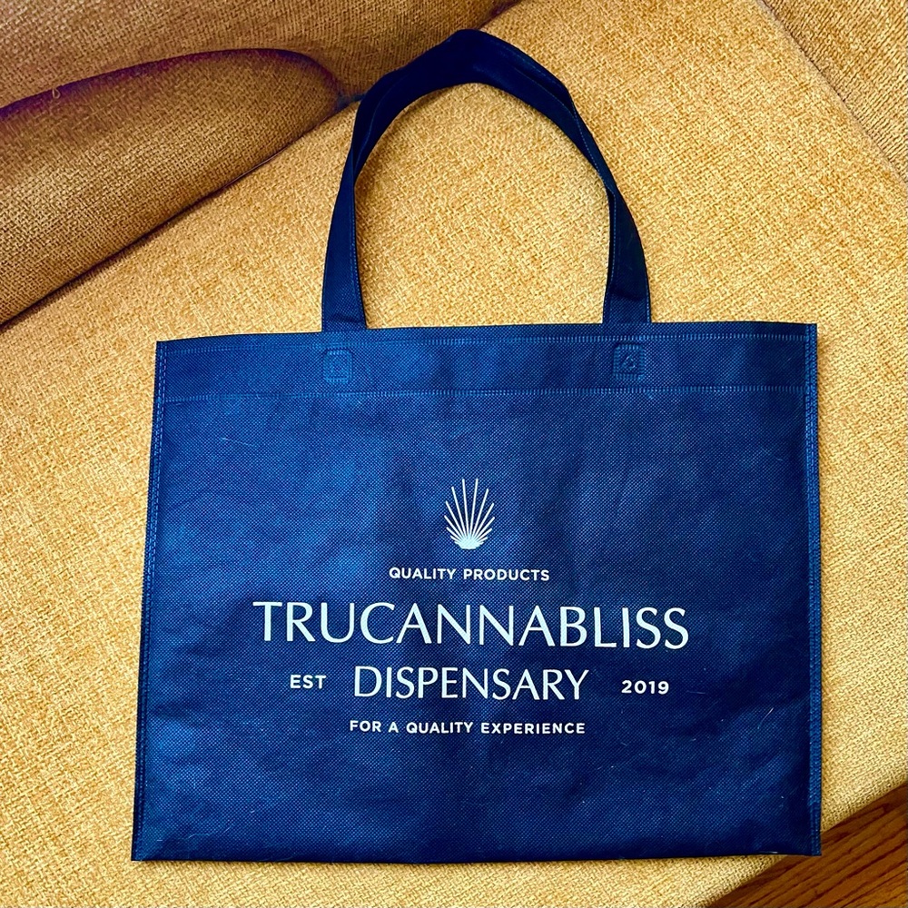 Black Shopper/Tote Bag - Picture 1 of 2